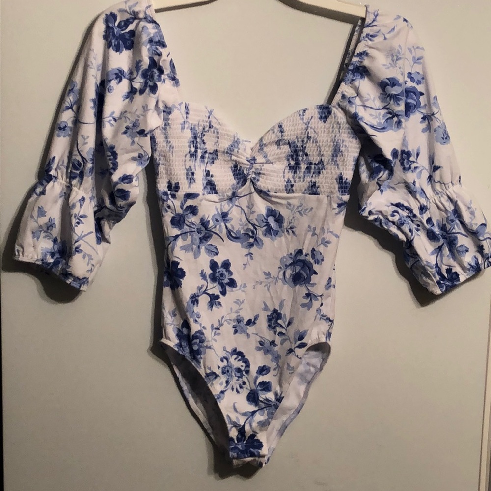 Flower body suit